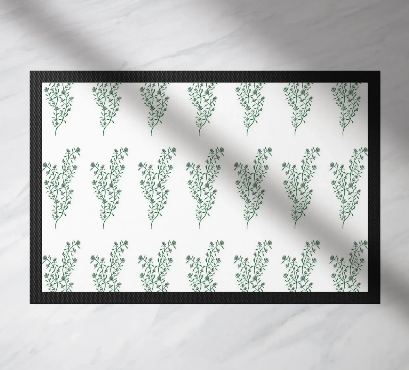 Thyme Pattern #1 deurmat van kathrinmay