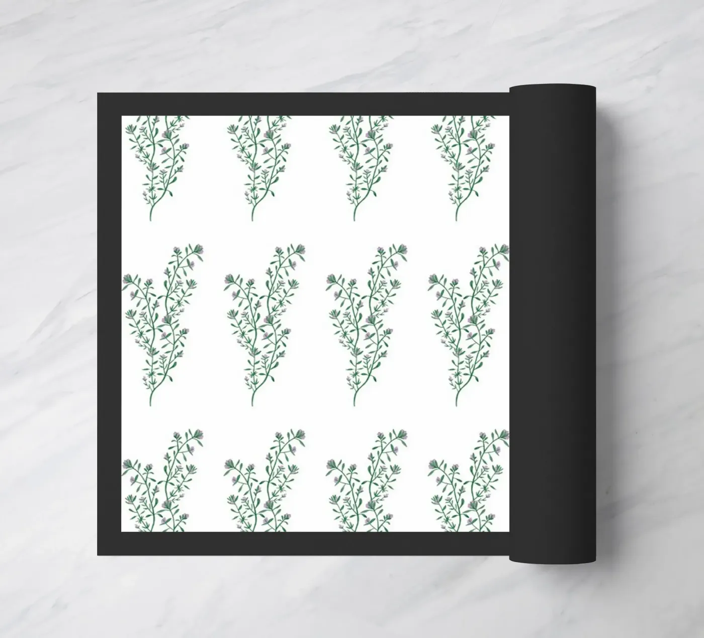 Thyme Pattern #1 deurmat van kathrinmay