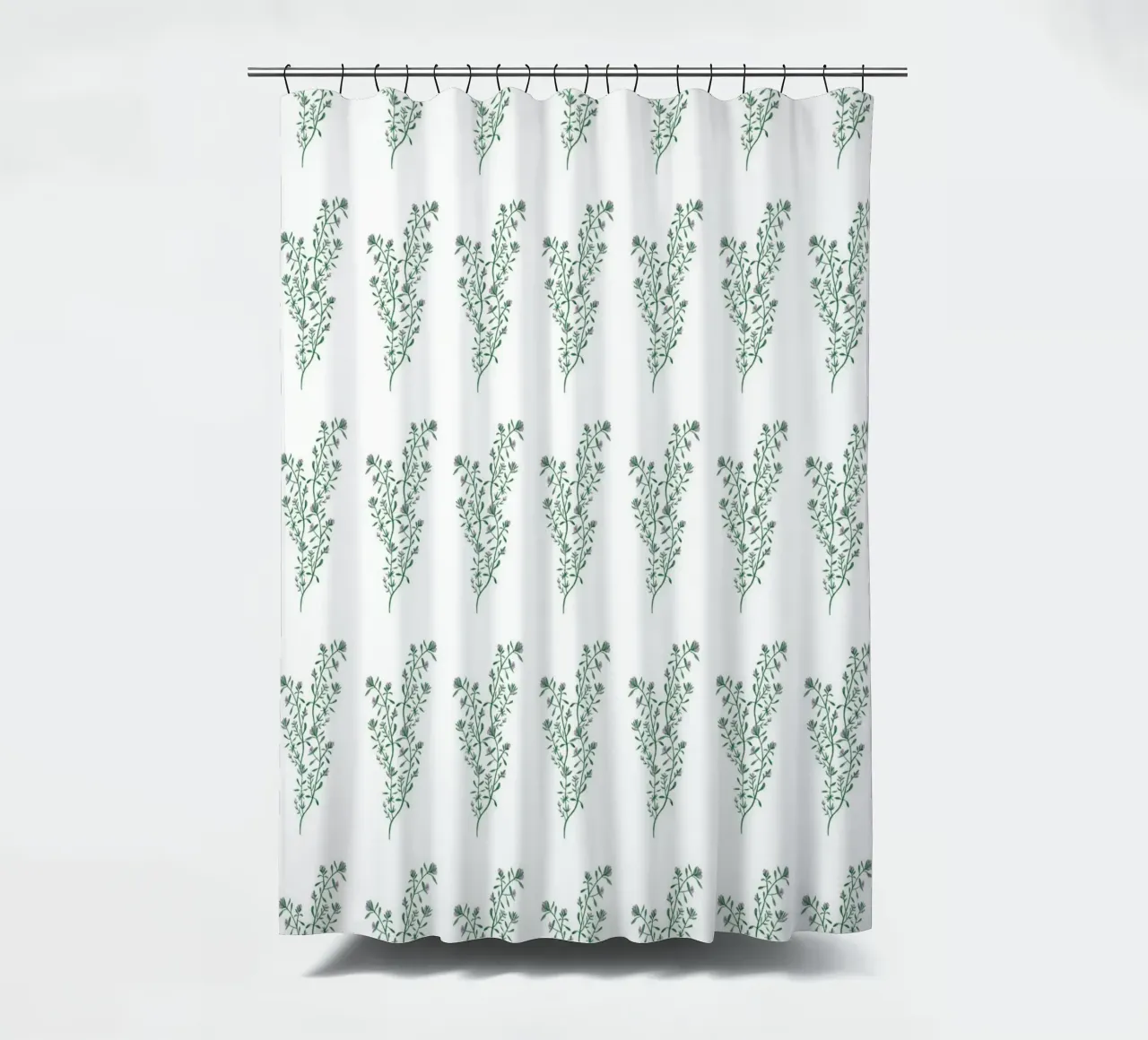 Thyme Pattern #1 Duschvorhang von kathrinmay