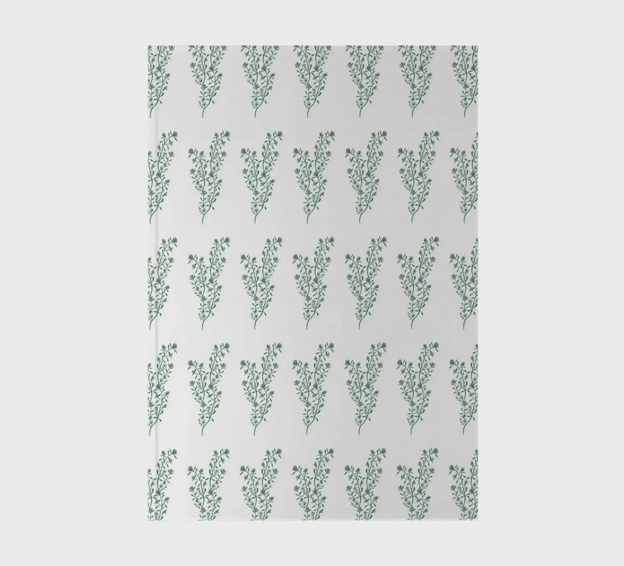 Thyme Pattern #1 notebook by kathrinmay