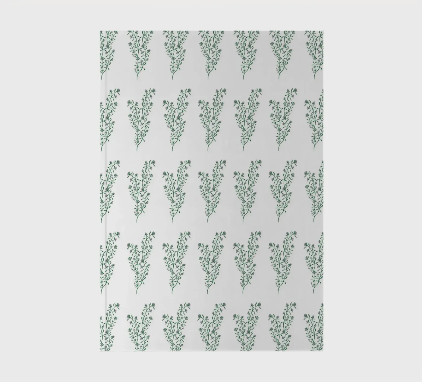 Thyme Pattern #1 notebook by kathrinmay