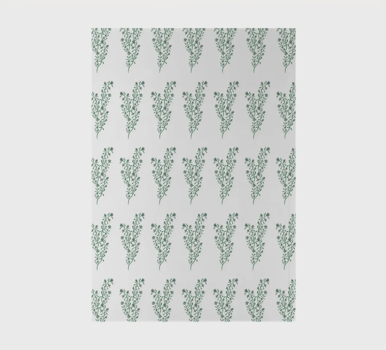 Thyme Pattern #1 notebook by kathrinmay