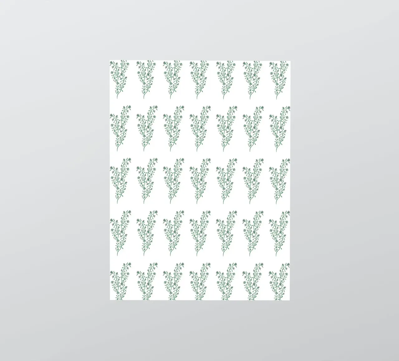 Thyme Pattern #1 pegatina de kathrinmay