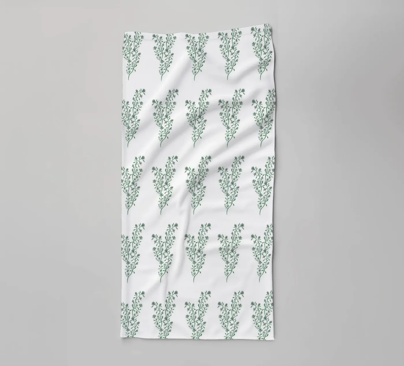 Thyme Pattern #1 serviette de bain de kathrinmay