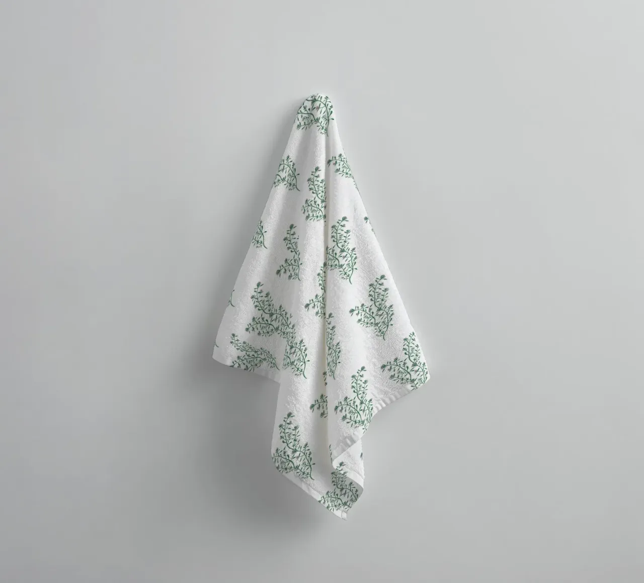 Thyme Pattern #1 towel by kathrinmay