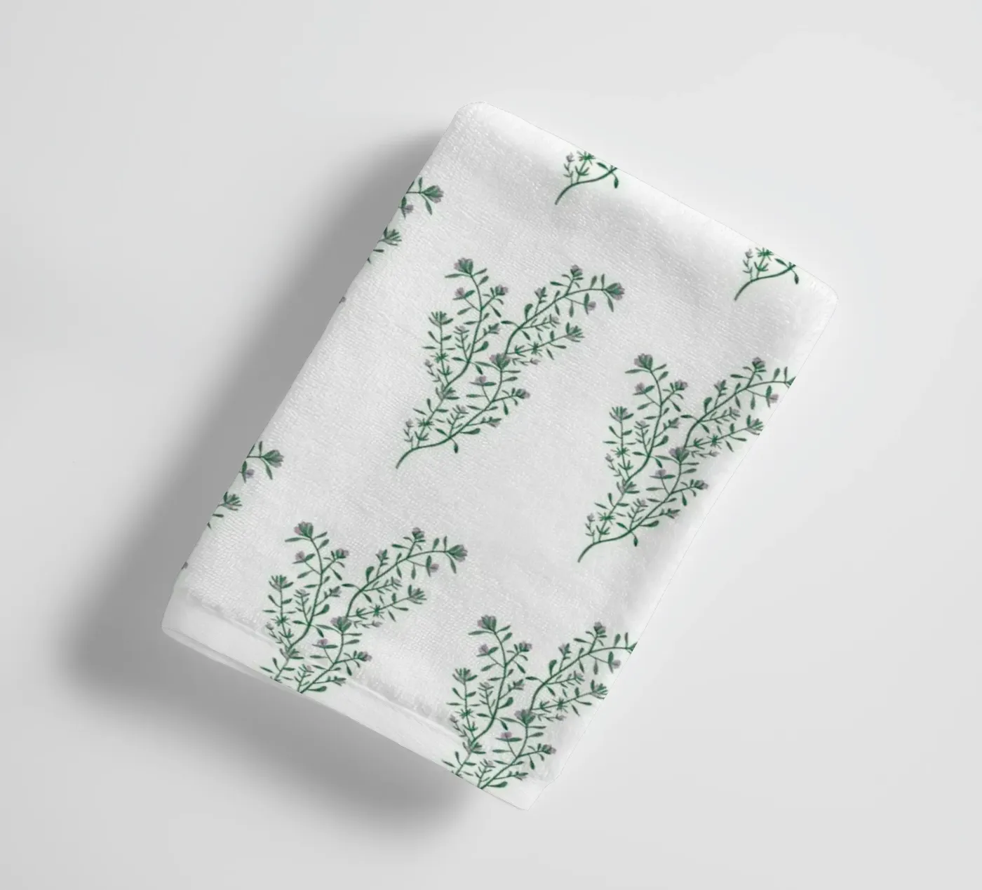Thyme Pattern #1 serviette de bain de kathrinmay