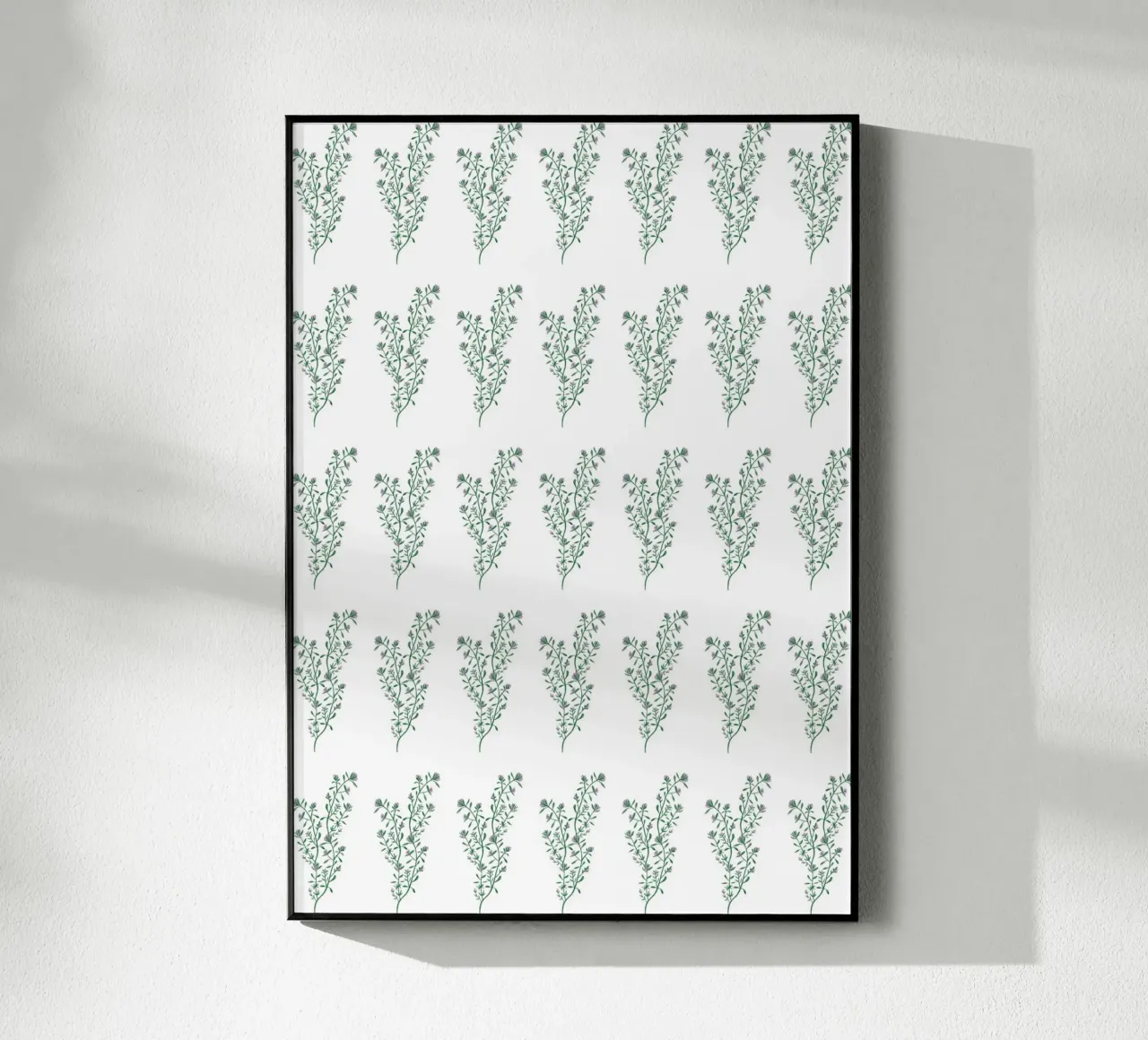 Thyme Pattern #1 plexiglass da kathrinmay