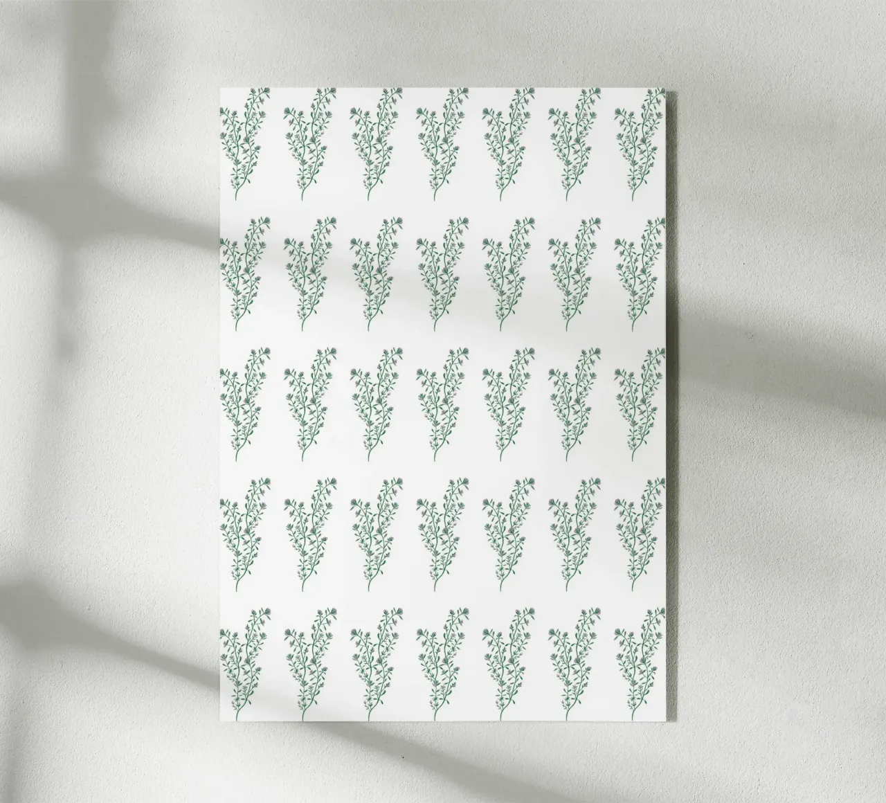 Thyme Pattern #1 plexiglass da kathrinmay