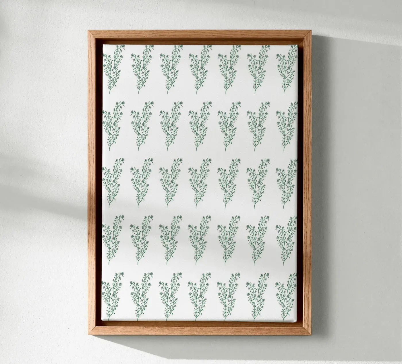 Thyme Pattern #1 tela da kathrinmay