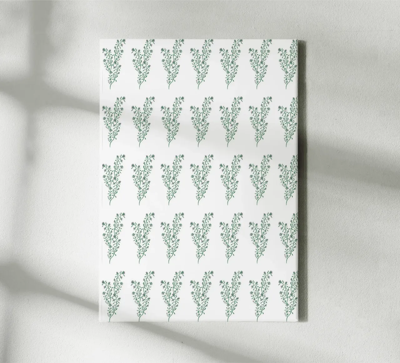 Thyme Pattern #1 tela da kathrinmay