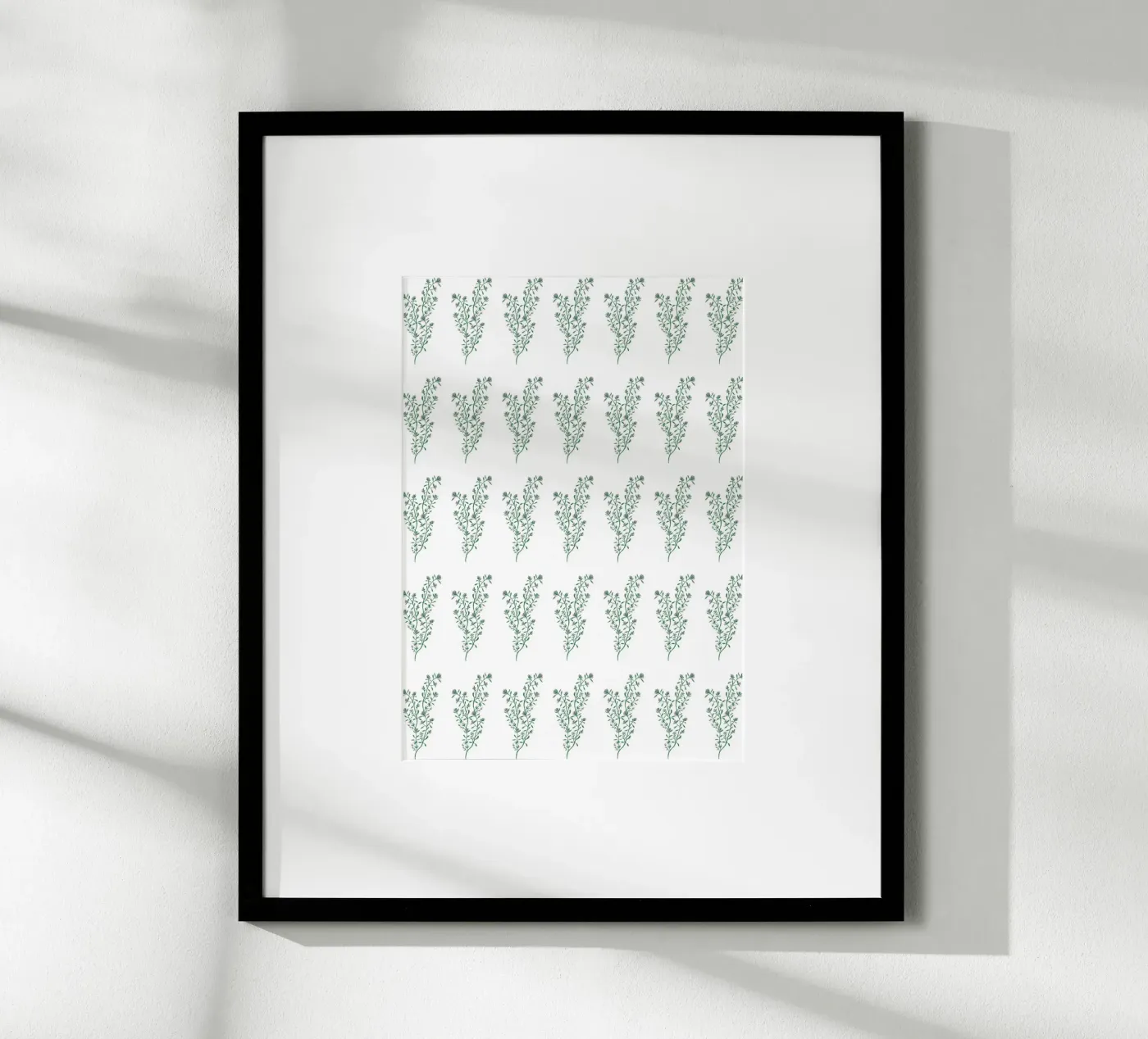 Thyme Pattern #1 poster de kathrinmay
