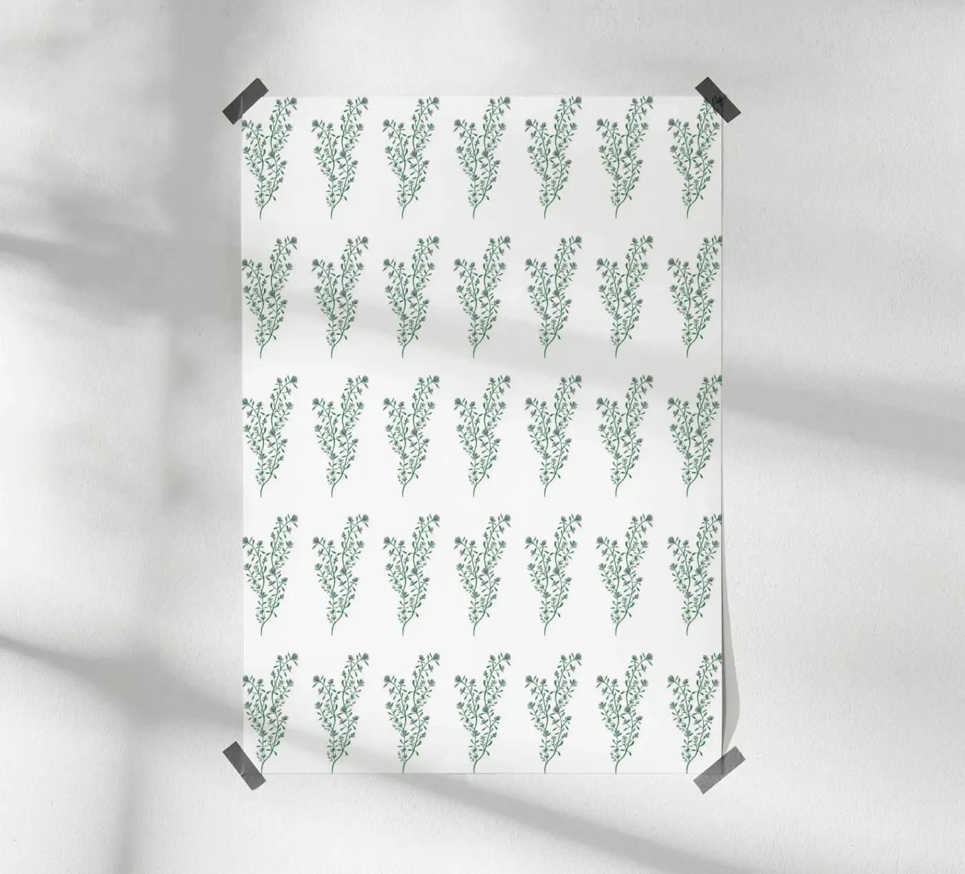 Thyme Pattern #1 poster de kathrinmay