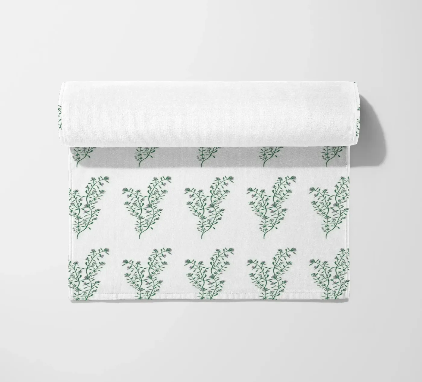 Thyme Pattern #1 strandhanddoek van kathrinmay