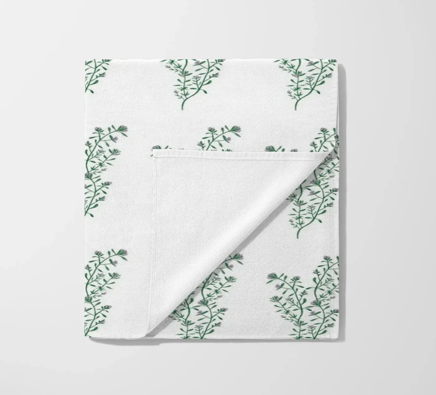 Thyme Pattern #1 Strandtuch von kathrinmay