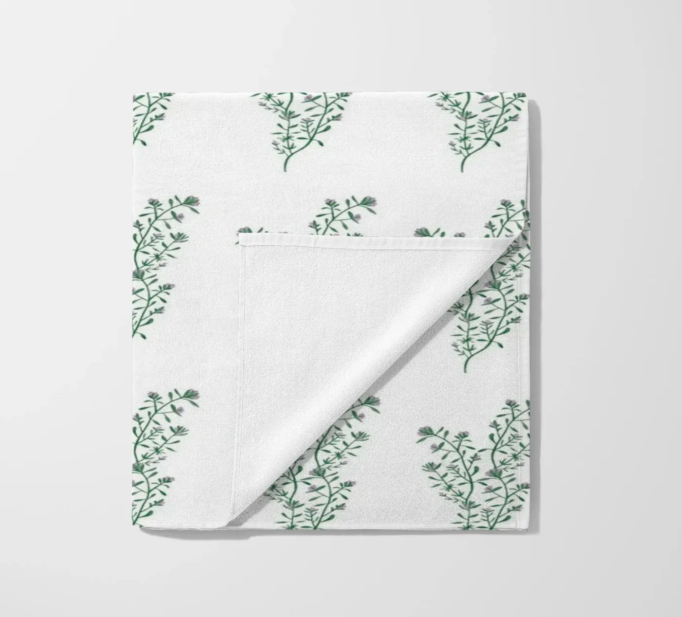 Thyme Pattern #1 strandhanddoek van kathrinmay