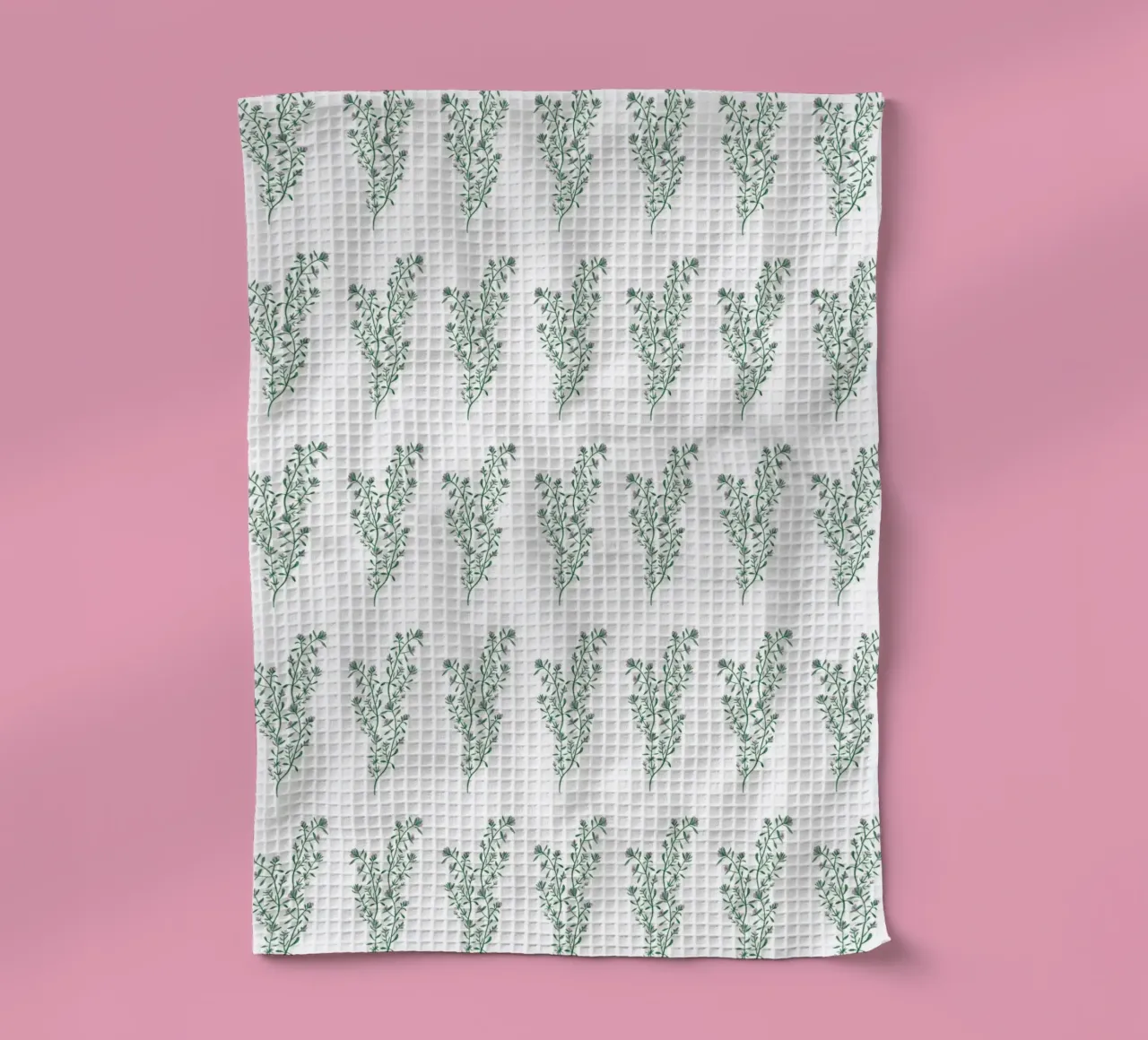 Thyme Pattern #1 canovaccio da cucina da kathrinmay