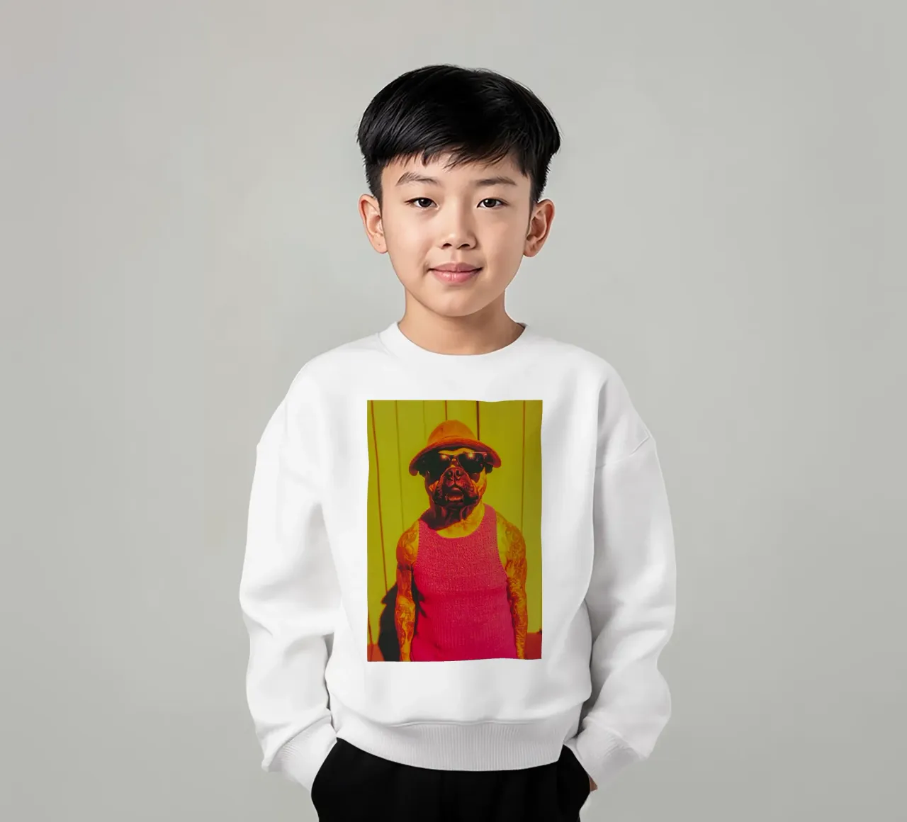 Tom felpa bambino da Affiches Chien Originales – Dogland