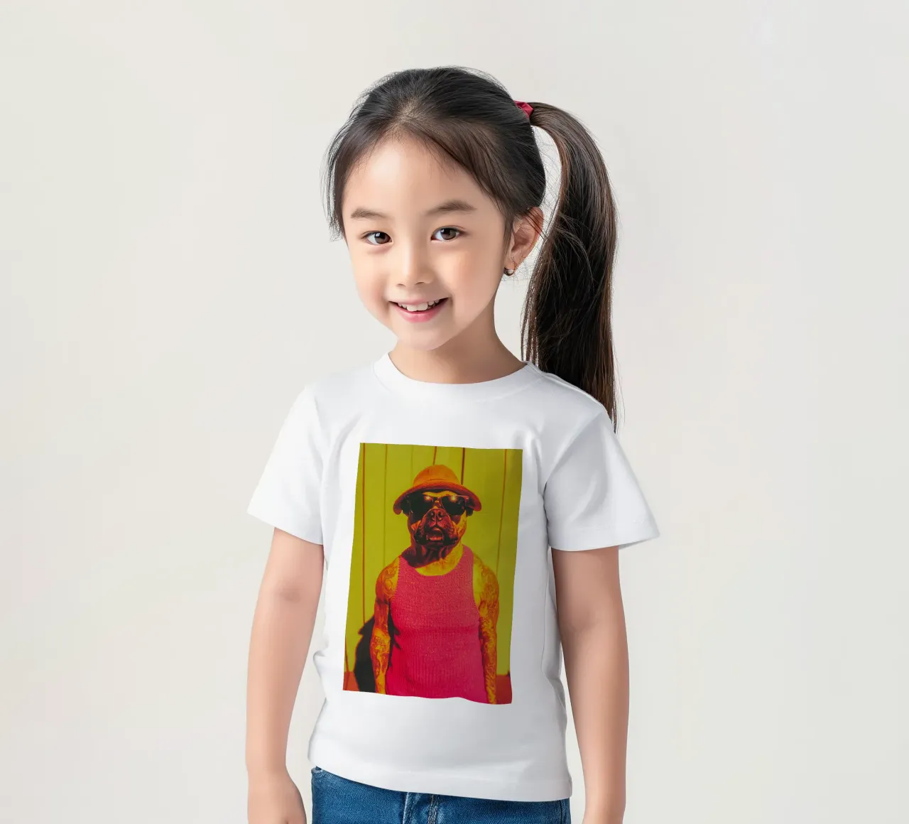 Tom t-shirt bambini da Affiches Chien Originales – Dogland