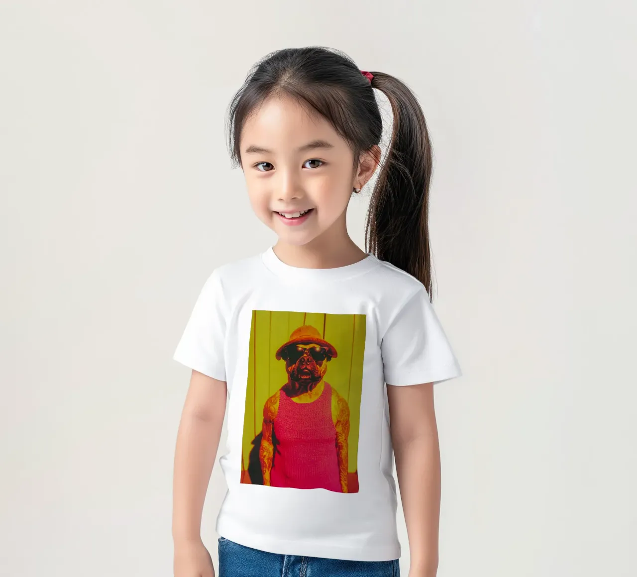 Tom t-shirt bambini da Affiches Chien Originales – Dogland