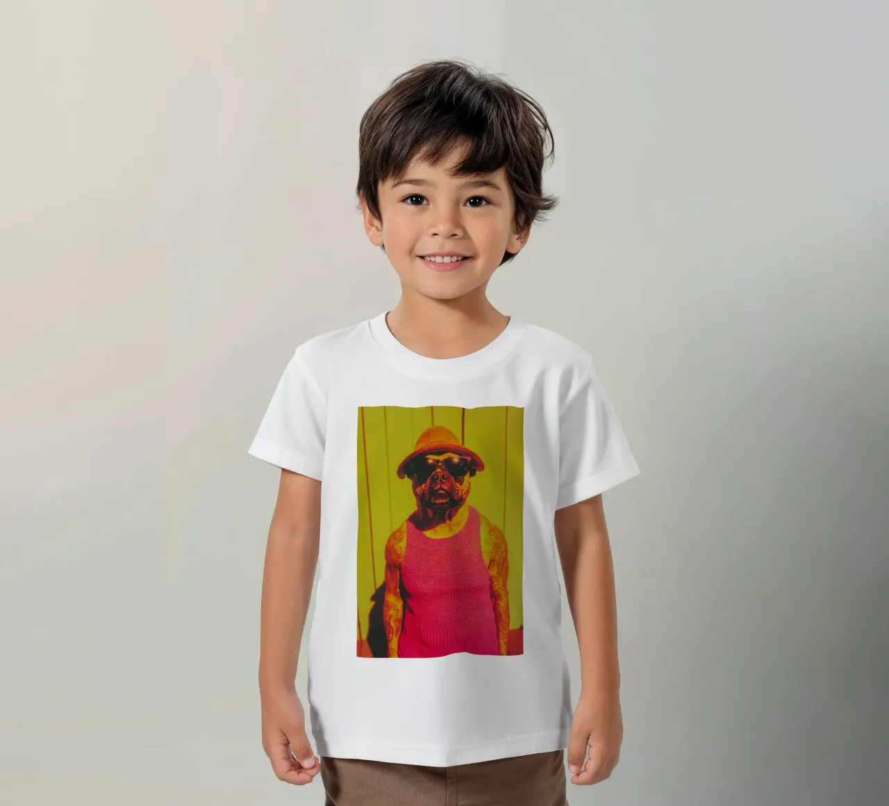 Tom t-shirt bambini da Affiches Chien Originales – Dogland