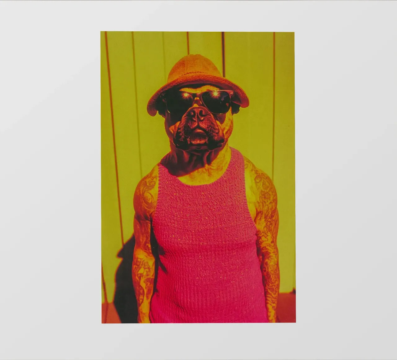 Tom fotobehang van Affiches Chien Originales – Dogland