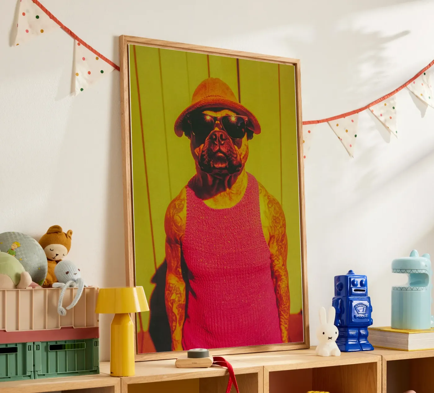 Tom plexiglass da Affiches Chien Originales – Dogland