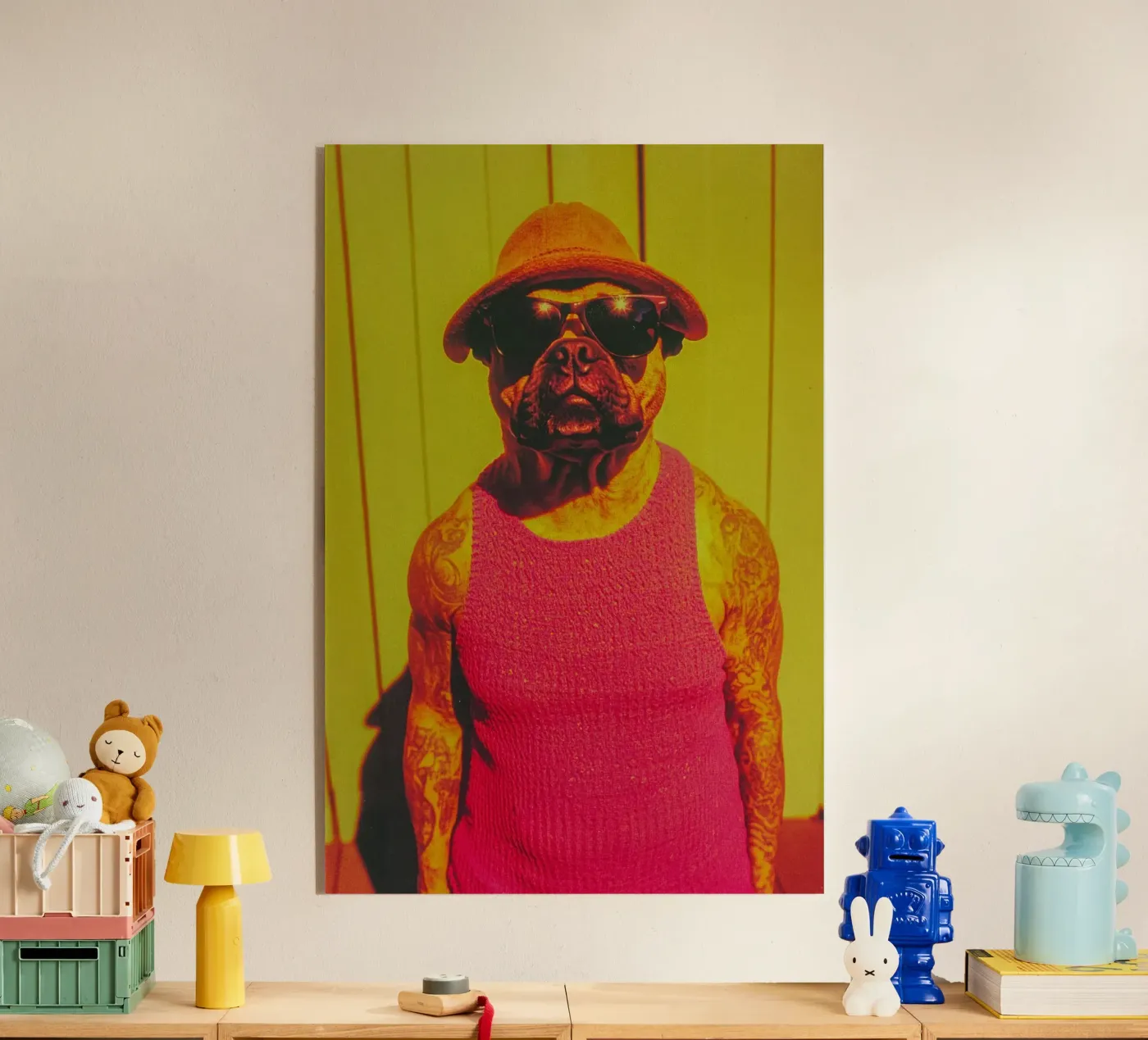 Tom plexiglass da Affiches Chien Originales – Dogland