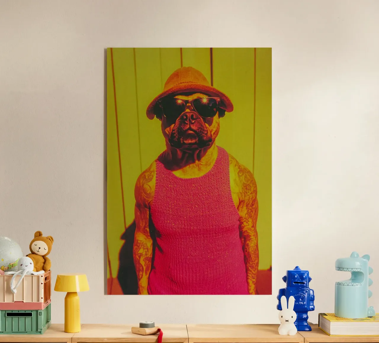 Tom plexiglass da Affiches Chien Originales – Dogland