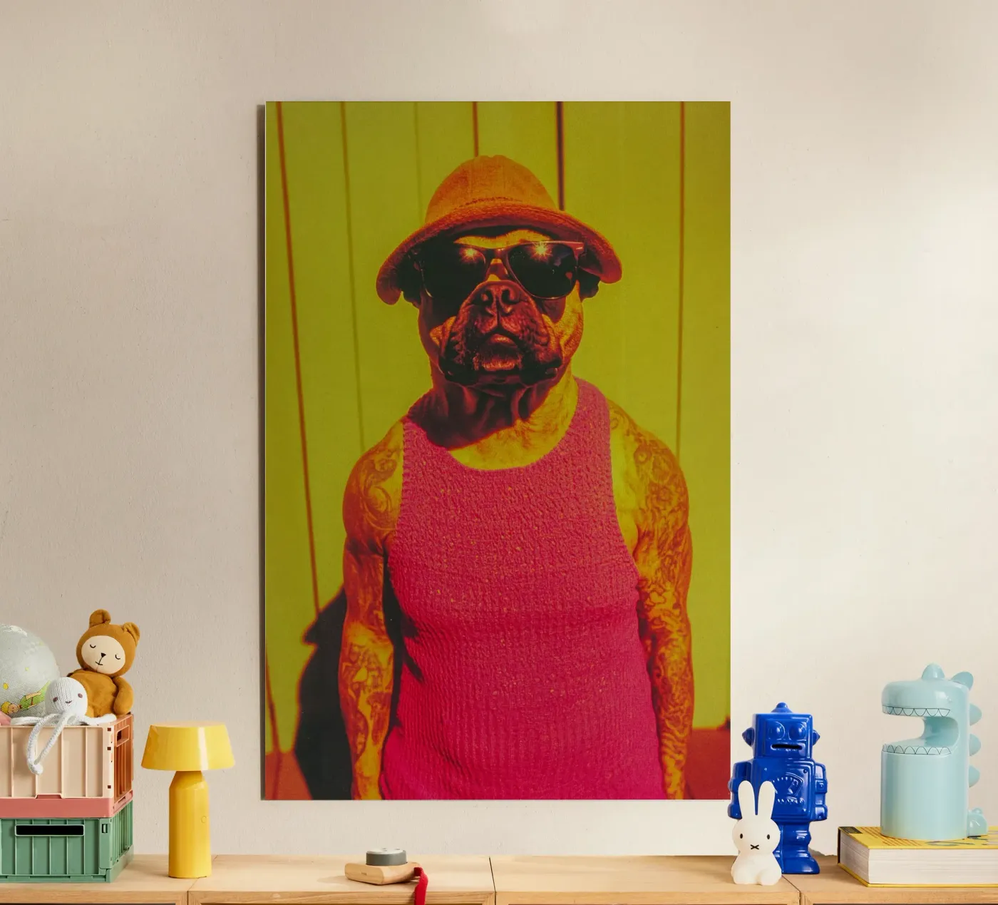 Tom forex plate by Affiches Chien Originales – Dogland