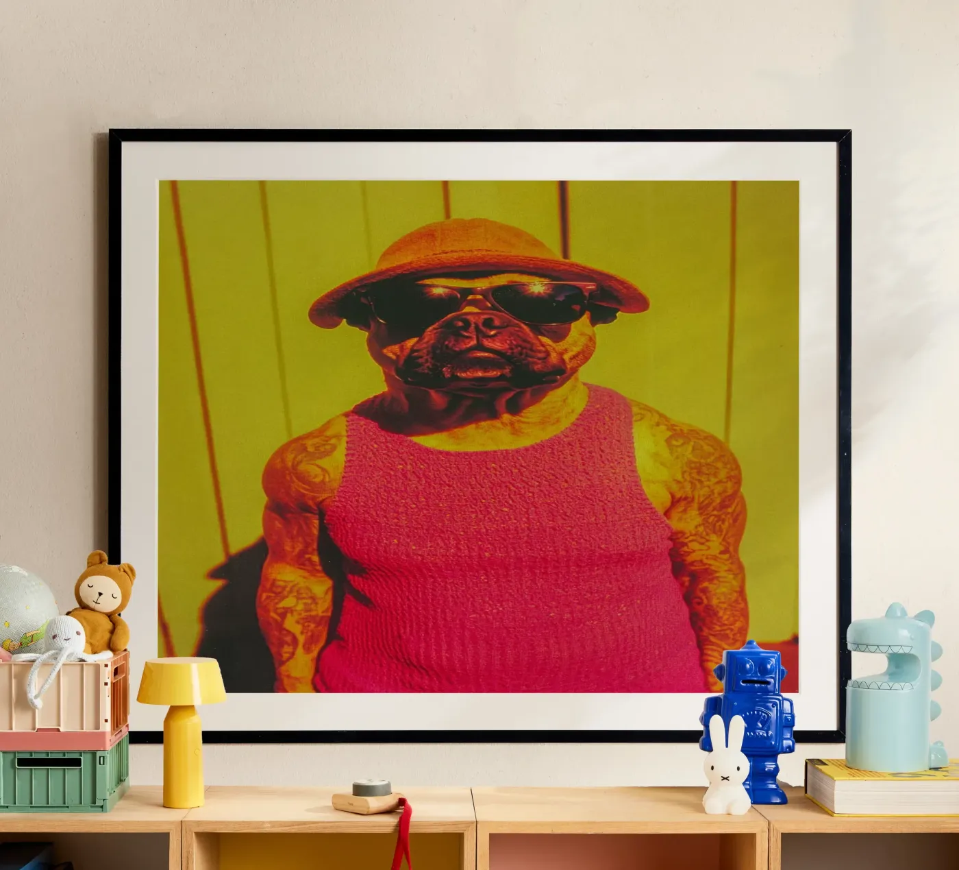 Tom Poster von Affiches Chien Originales – Dogland