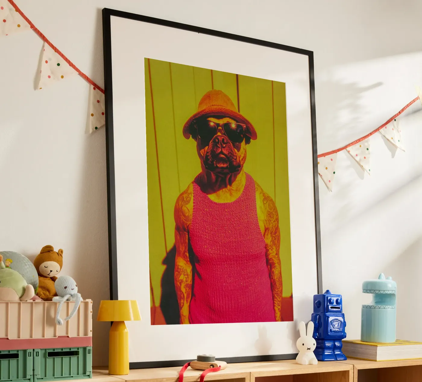 Tom Poster von Affiches Chien Originales – Dogland