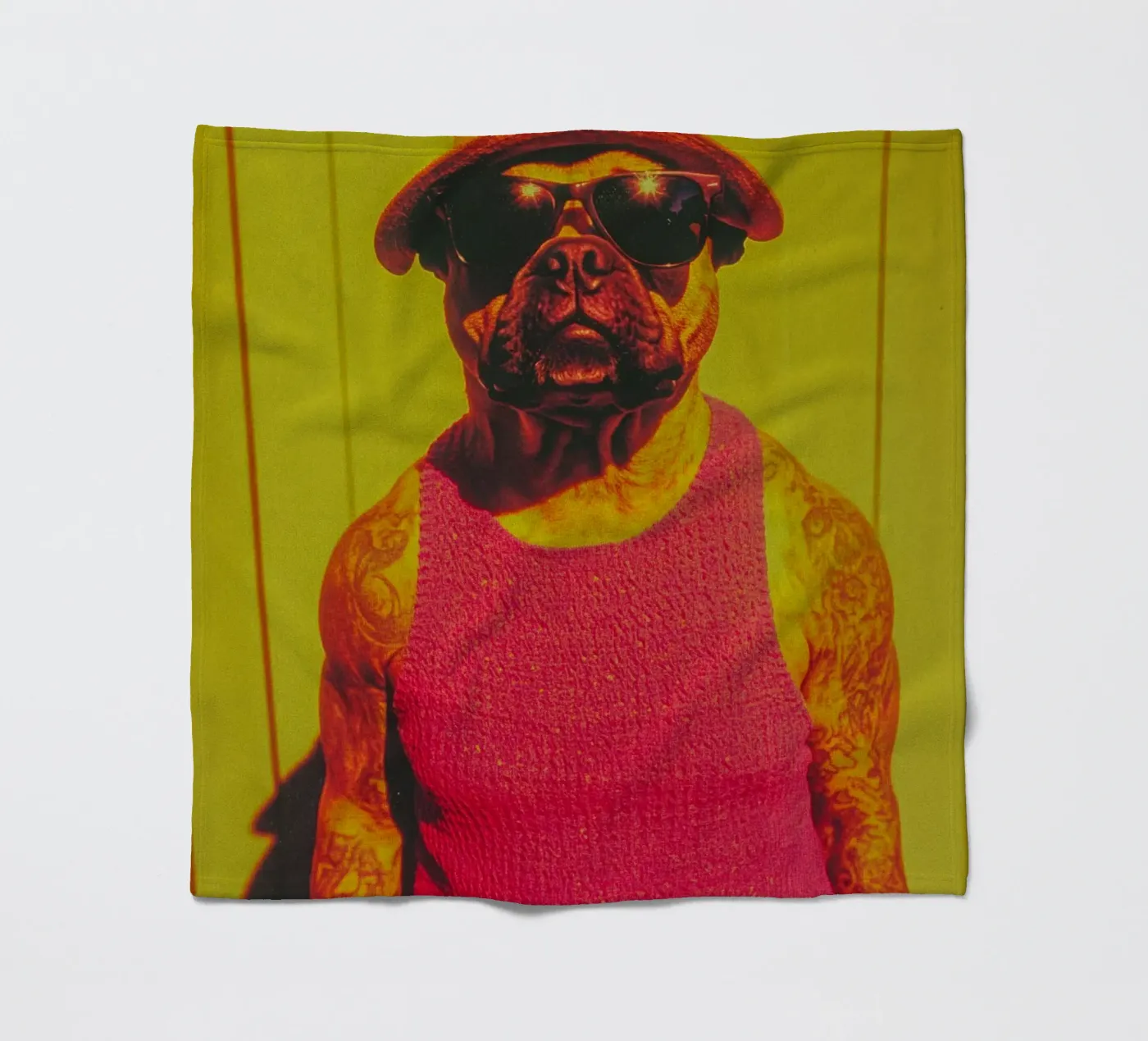 Tom fleecedeken van Affiches Chien Originales – Dogland