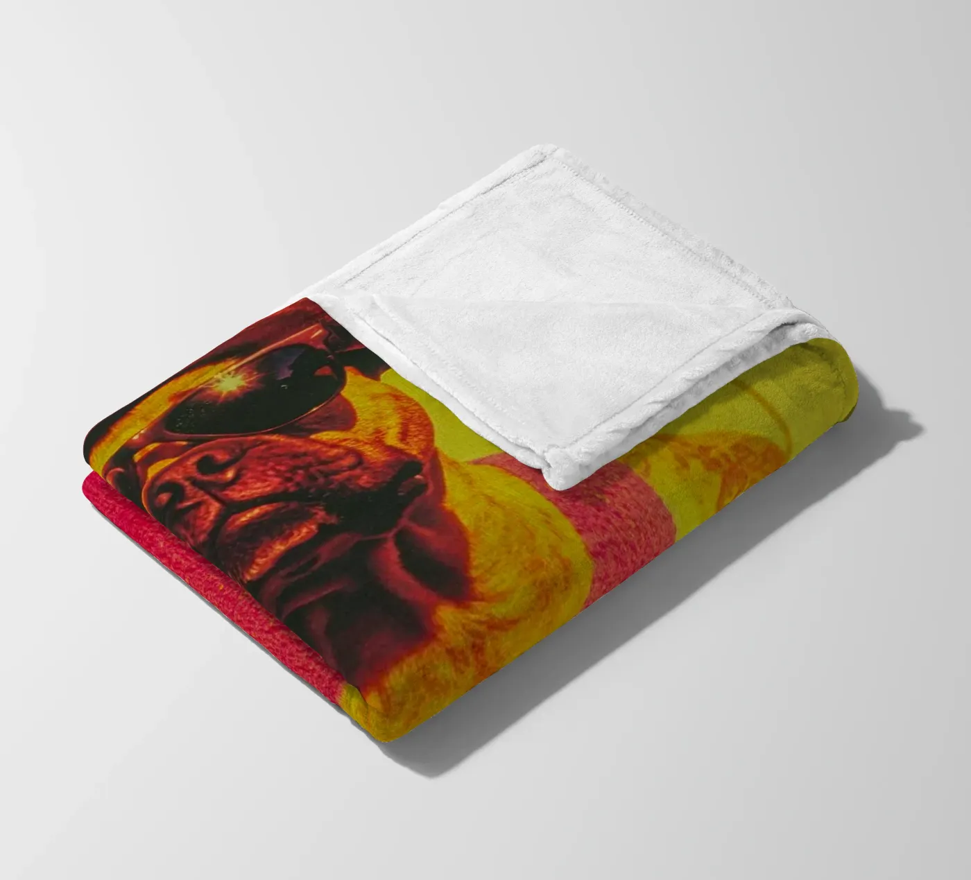 Tom fleecedeken van Affiches Chien Originales – Dogland