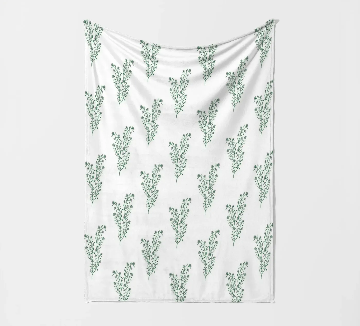 Thyme Pattern #2 plaid polaire de kathrinmay