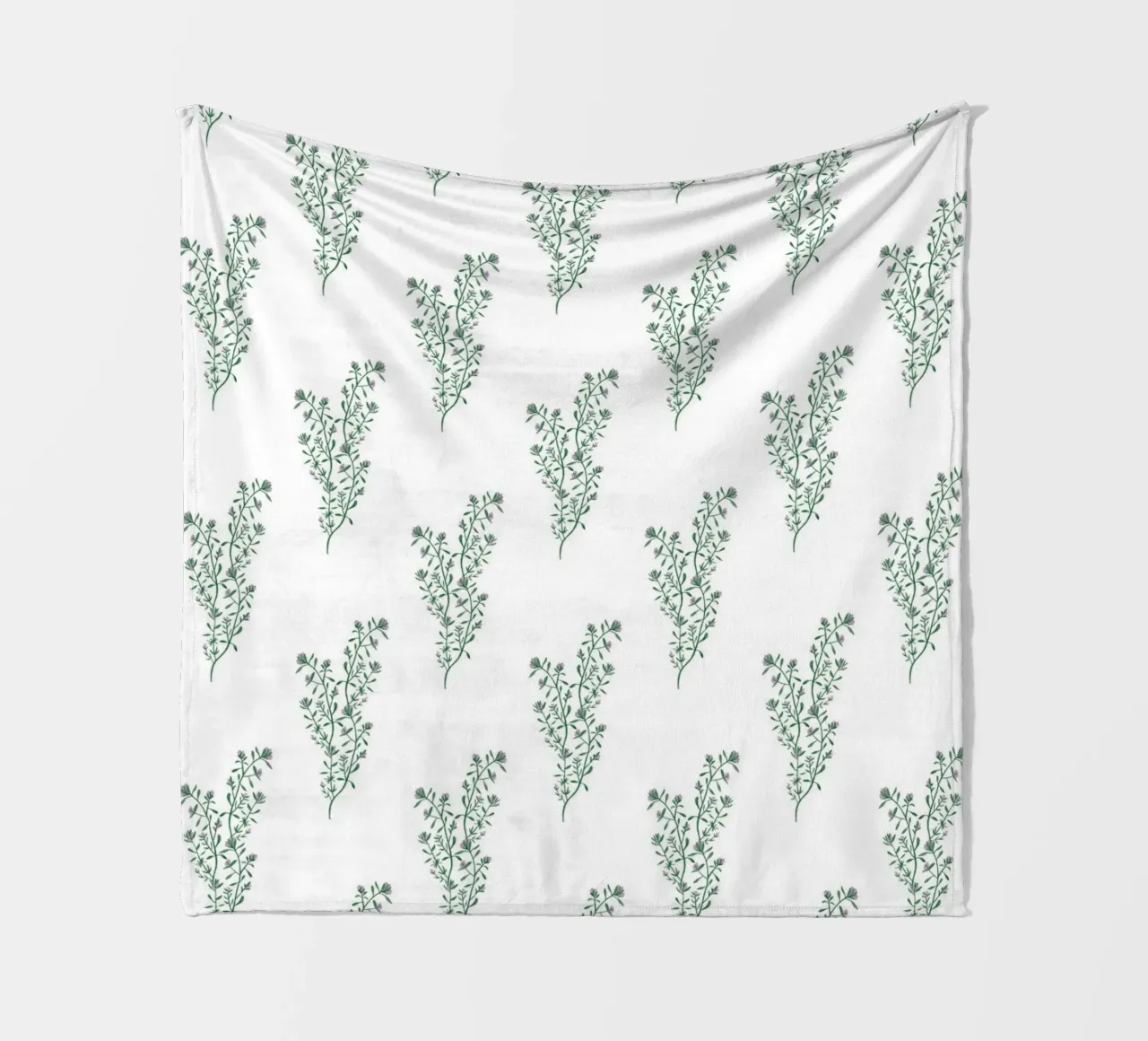 Thyme Pattern #2 coperta in pile da kathrinmay