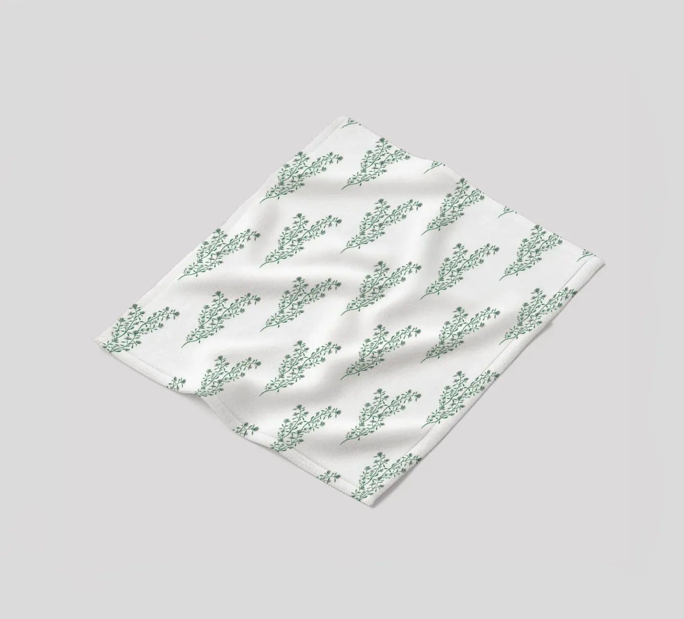 Thyme Pattern #2 plaid polaire de kathrinmay