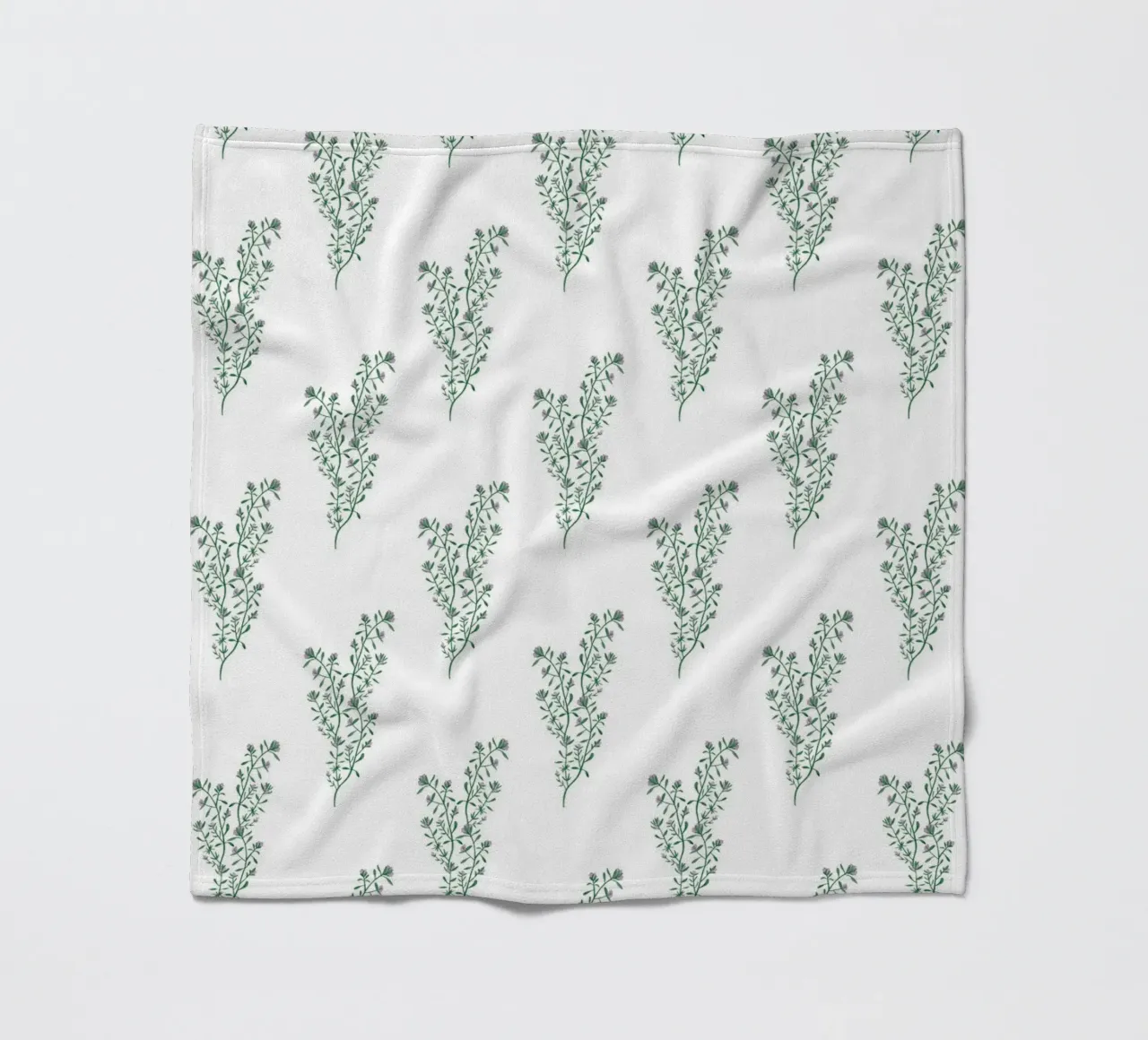 Thyme Pattern #2 coperta in pile da kathrinmay