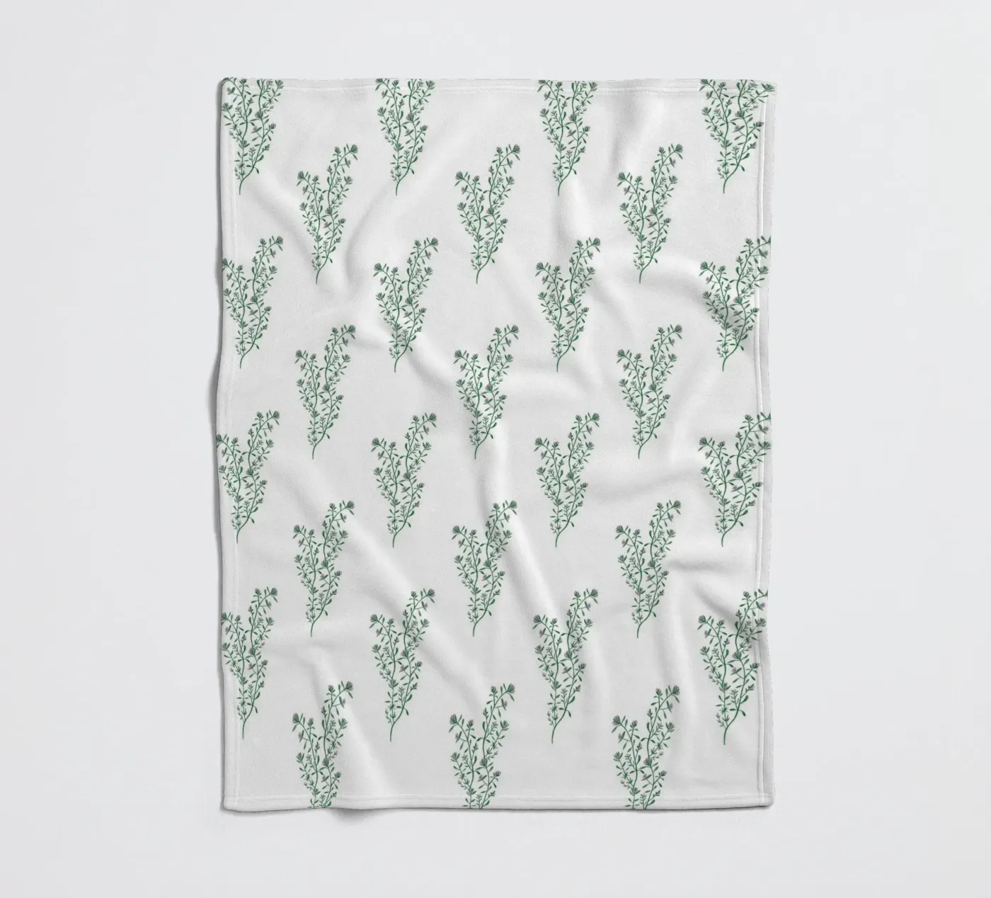Thyme Pattern #2 plaid polaire de kathrinmay
