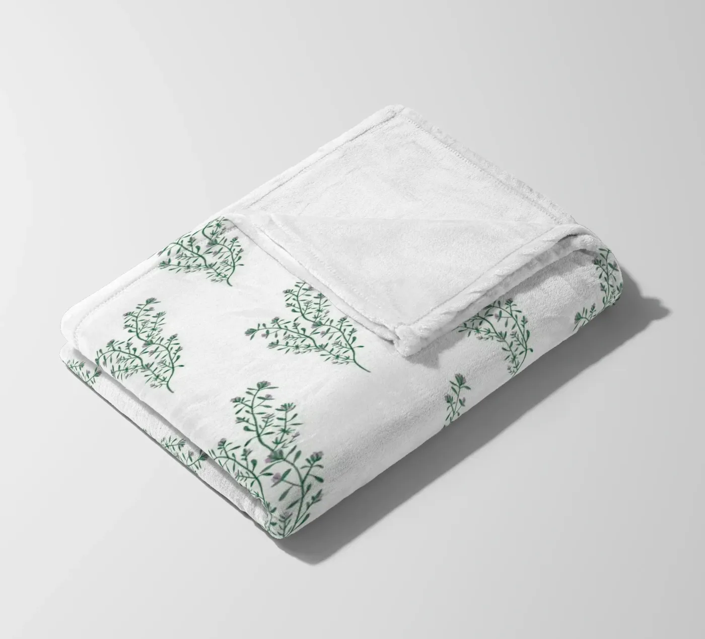 Thyme Pattern #2 plaid polaire de kathrinmay