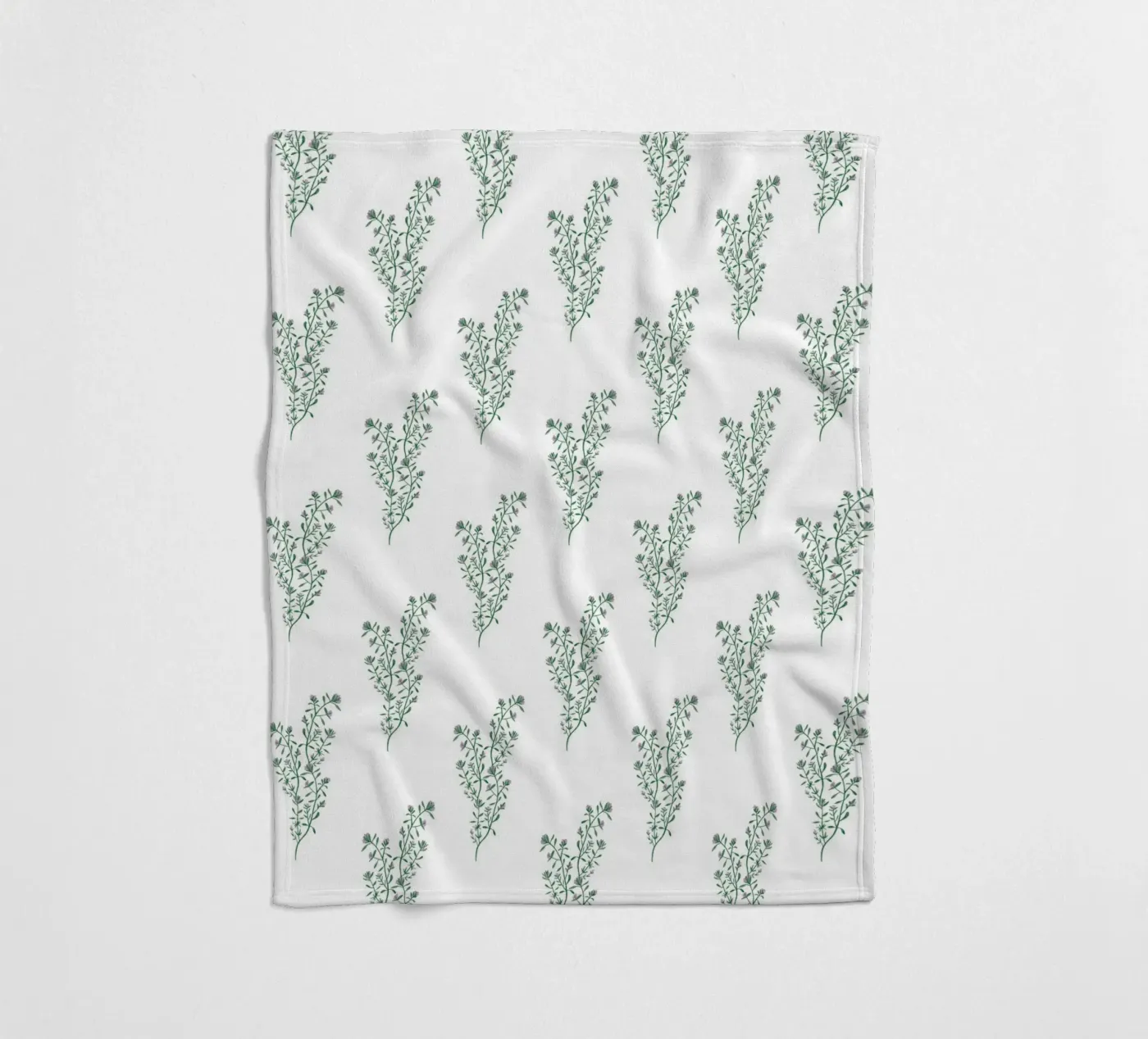 Thyme Pattern #2 plaid polaire de kathrinmay