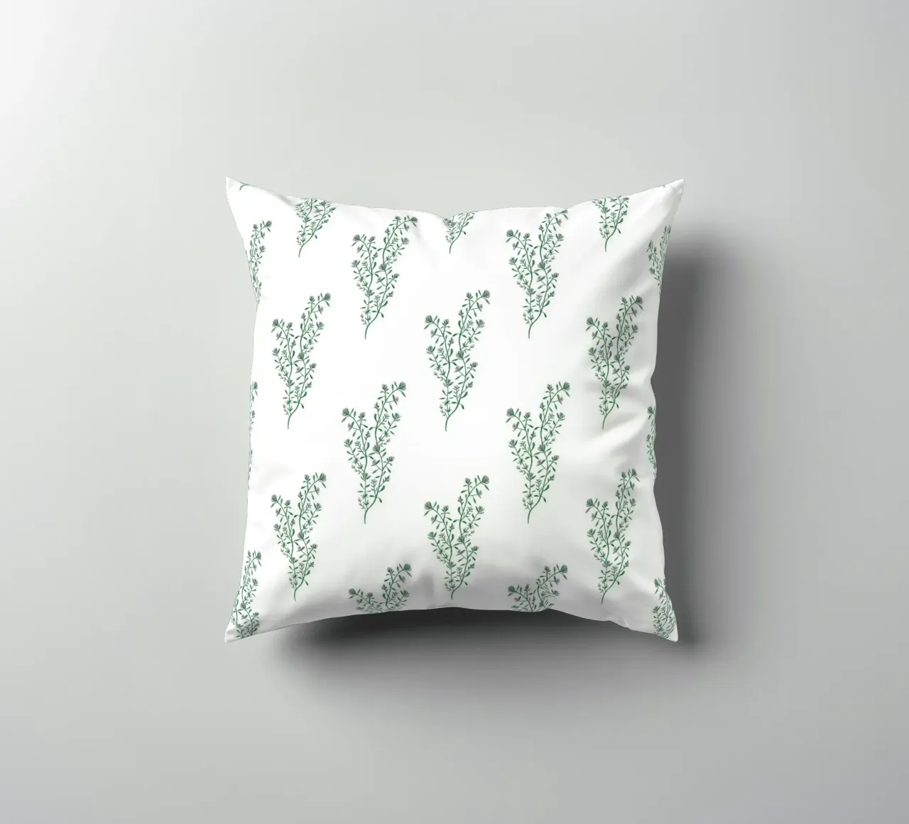 Thyme Pattern #2 cuscino da kathrinmay