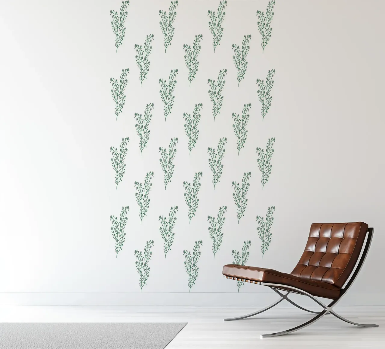 Thyme Pattern #2 fotobehang van kathrinmay