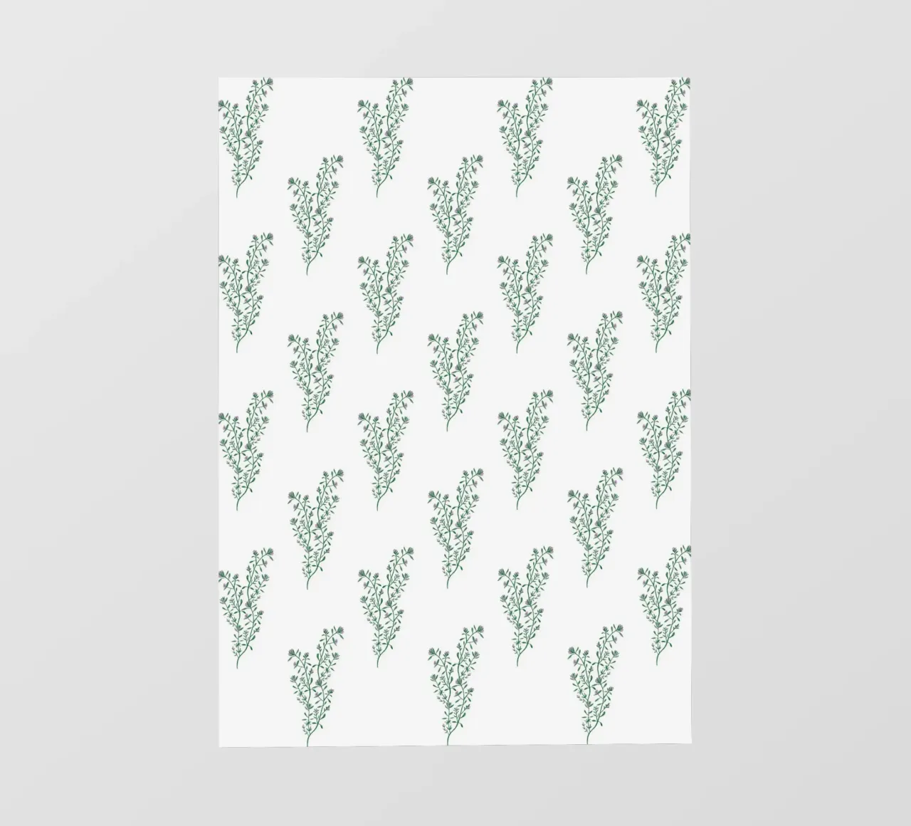 Thyme Pattern #2 fotobehang van kathrinmay