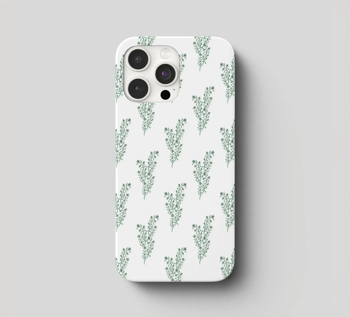 Thyme Pattern #2 iphone case by kathrinmay