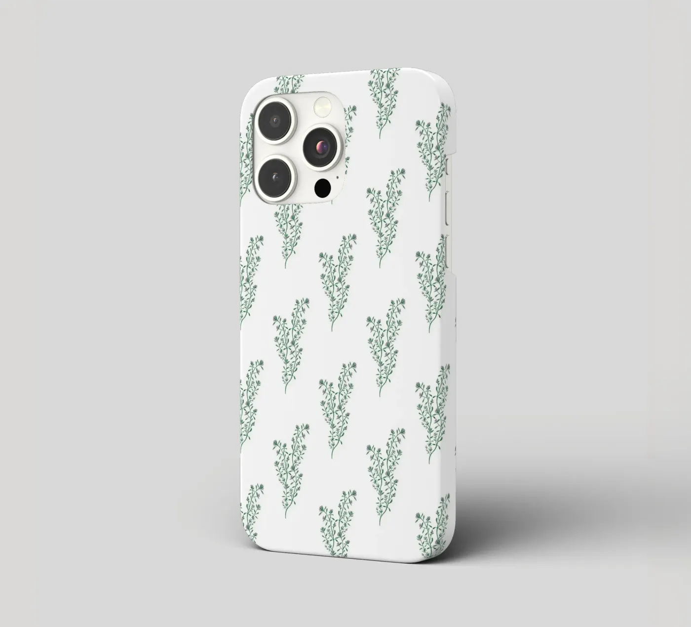Thyme Pattern #2 iphone case by kathrinmay