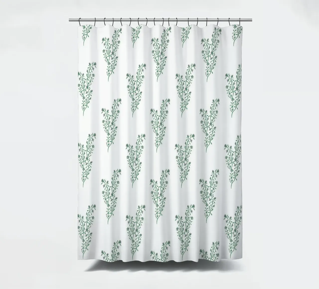 Thyme Pattern #2 tenda da doccia da kathrinmay