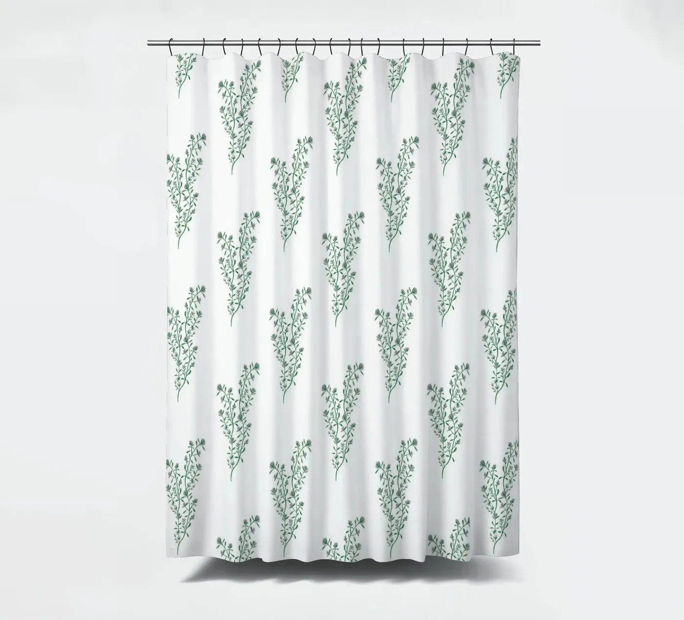 Thyme Pattern #2 Duschvorhang von kathrinmay