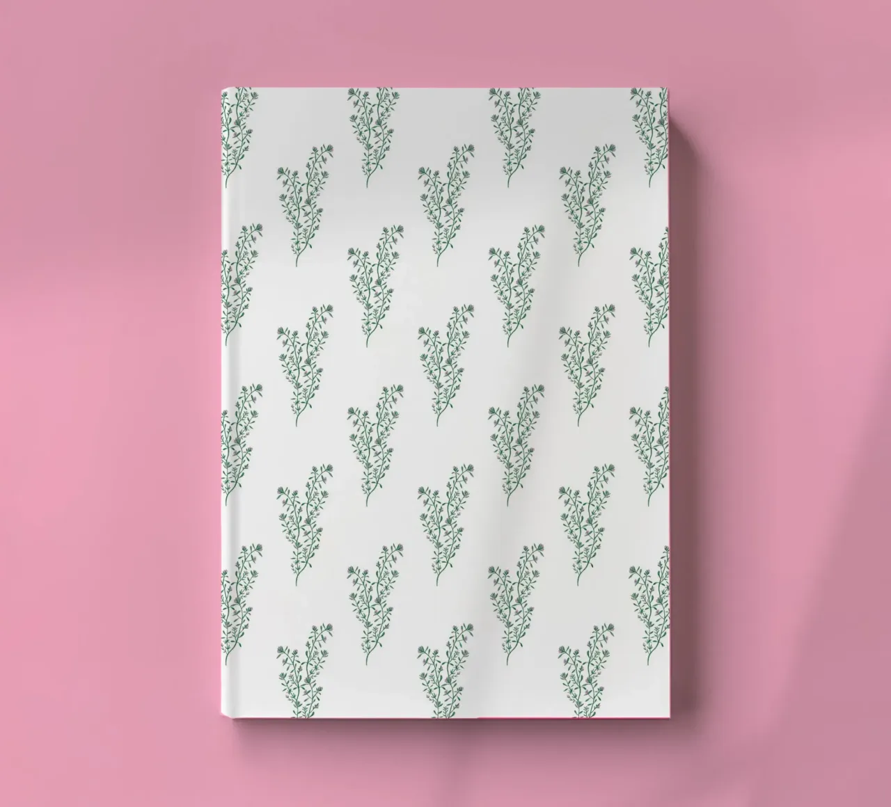 Thyme Pattern #2 notebook by kathrinmay