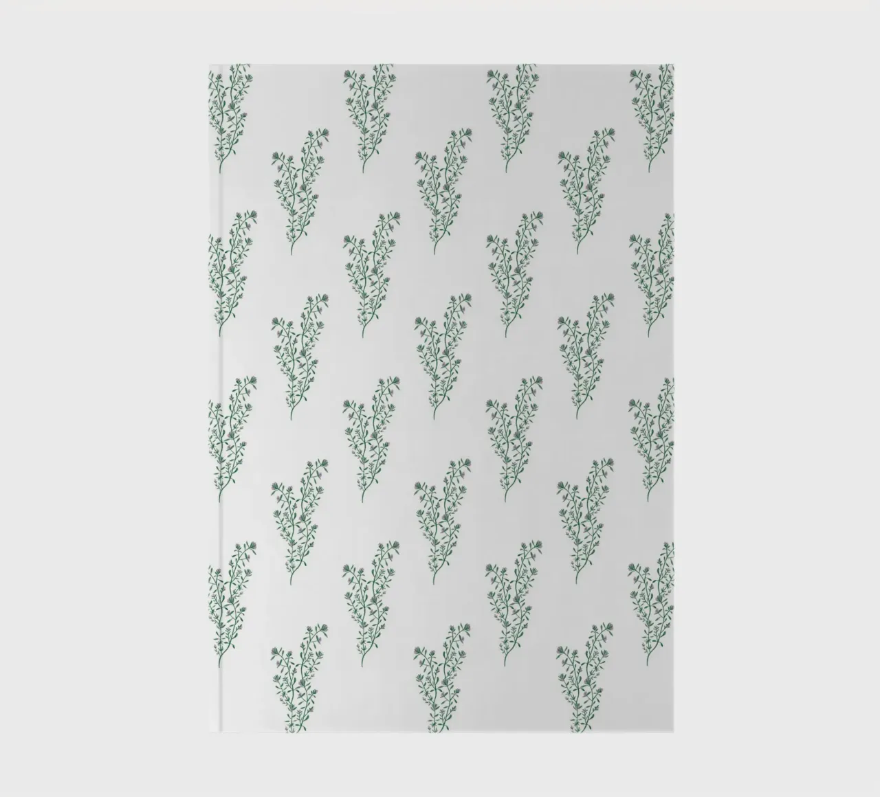 Thyme Pattern #2 notebook by kathrinmay