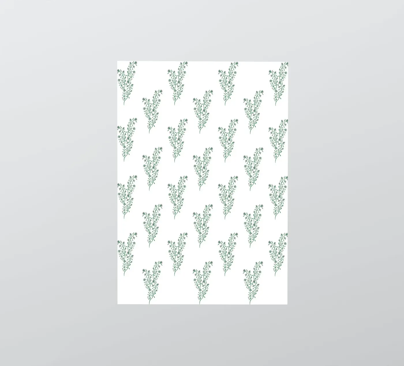 Thyme Pattern #2 sticker van kathrinmay